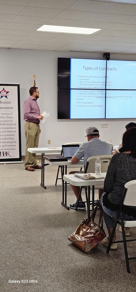AbstractLone's tweet image. Thank you to everyone who participated in today’s “Basics of a Commercial Contract” CE class! Taught by our very own Sherry Nock &amp;amp; Brandon Pinson. Thank you to the @PBBORtx for hosting Education Week!  Check out the excellent line-up of live CE classes scheduled for this week.