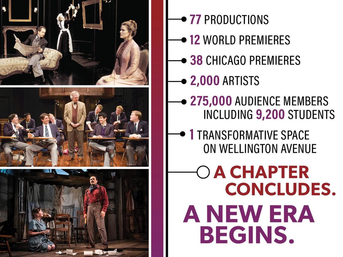 TimeLine's remarkable 25-year chapter on Wellington concludes this weekend. To celebrate, some incredible donors have established a $25k matching challenge to inspire other generous supporters to join them w/ a donation. Donate by 6/30 &gt;&gt; timelinetheatre.com/donate #ChicagoTheatre