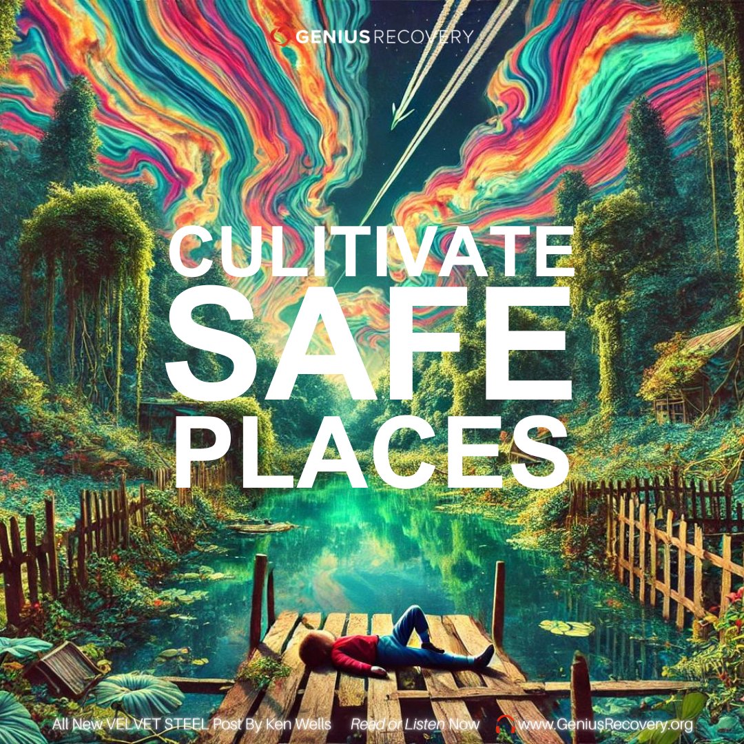 Safe place conversations are where sobriety and serenity are hammered out and we forge clarity to do the next right thing...Here are suggestions to make your safe place experiences effective.
Read or Listen Now at geniusrecovery.org/safe-places/