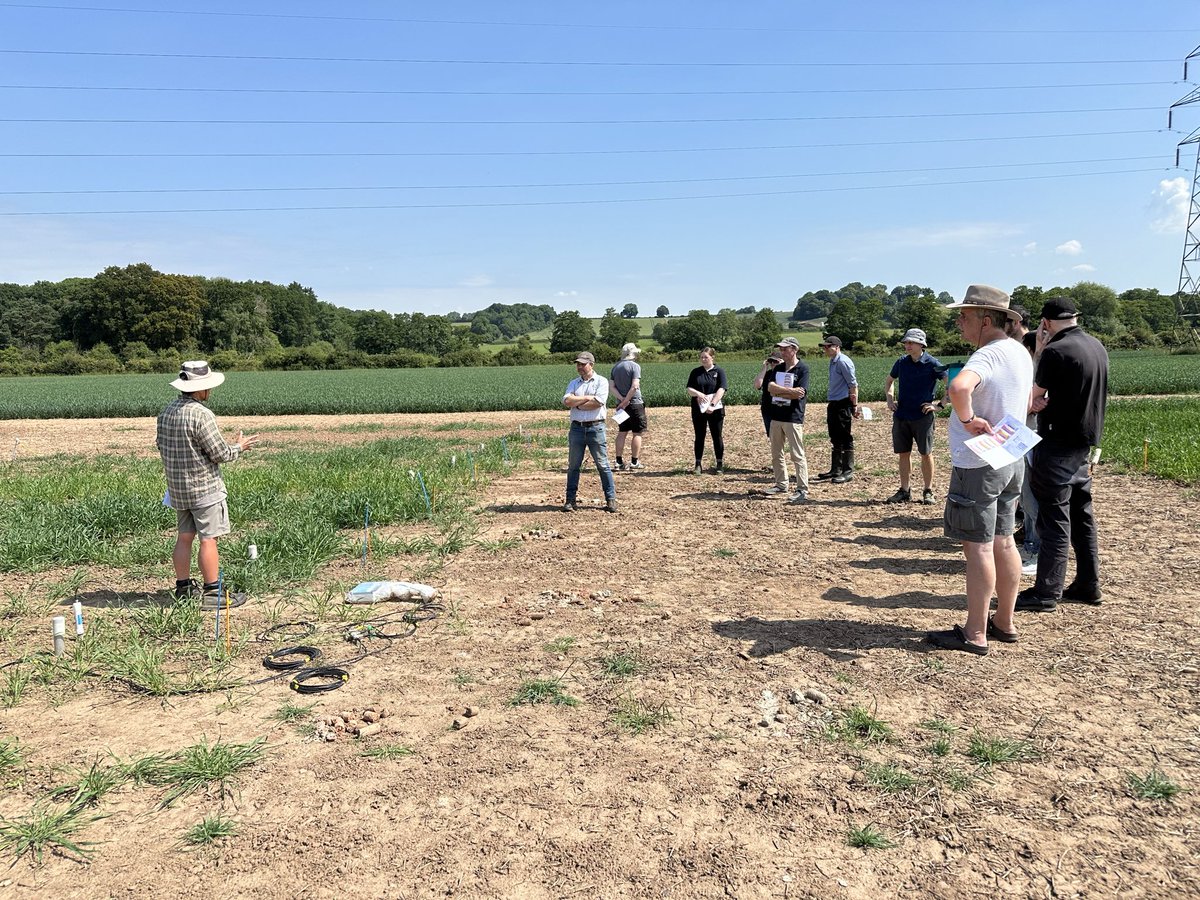 Christina Baxter (@cbaxter_91) on Twitter photo Lots of interesting discussions around how can we use roots to bio-engineer compacted soils and the role cultivations play in root structure at our Breakthru project meeting with <a href="/UoNBiosciences/">UoNBiosciences</a> and <a href="/Rothamsted/">Rothamsted Research</a>, hosted by <a href="/ADASGroup/">ADAS</a> and our host farmer Ian Holmes. Lots of interesting discussions around how can we use roots to bio-engineer compacted soils and the role cultivations play in root structure at our Breakthru project meeting with <a href="/UoNBiosciences/">UoNBiosciences</a> and <a href="/Rothamsted/">Rothamsted Research</a>, hosted by <a href="/ADASGroup/">ADAS</a> and our host farmer Ian Holmes.