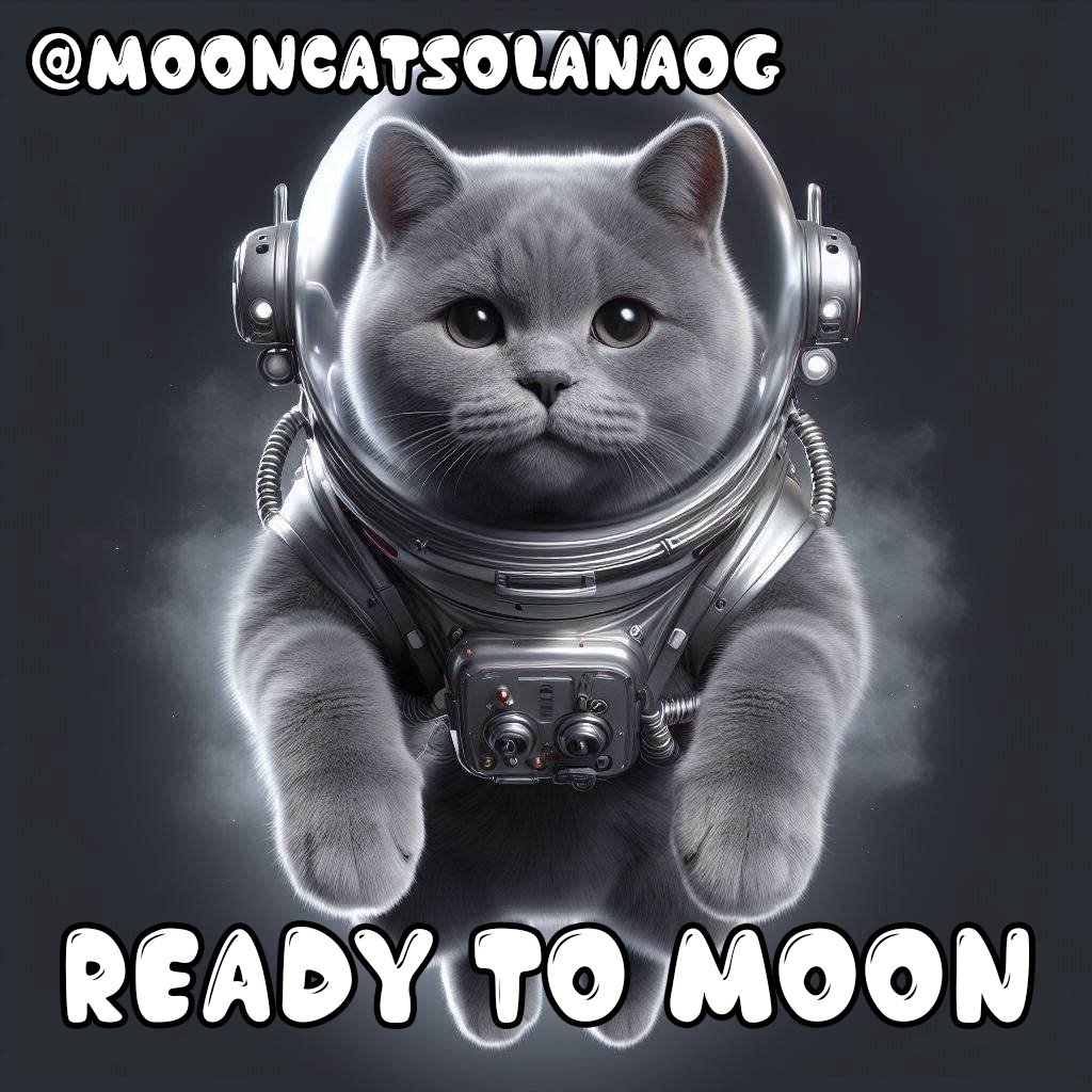 MooncatOriginal's tweet photo. @TotallyRektUK @wallstreetbets @solana @blknoiz06 @Dior100x @IHunt100xGems easy X's here $MOONCAT $MC @MOONCATORIGINAL https://t.co/P4ScddF2Xh