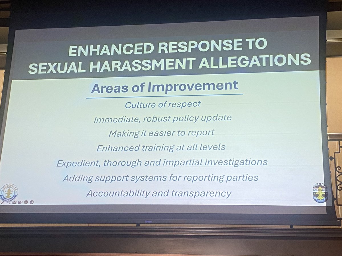 Changes announced <a href="/LMPD/">LMPD</a>. New Interim Chief Paul Humphrey says “Culture over Policy” addressing the need to address the dept from the core <a href="/wave3news/">WAVE</a>