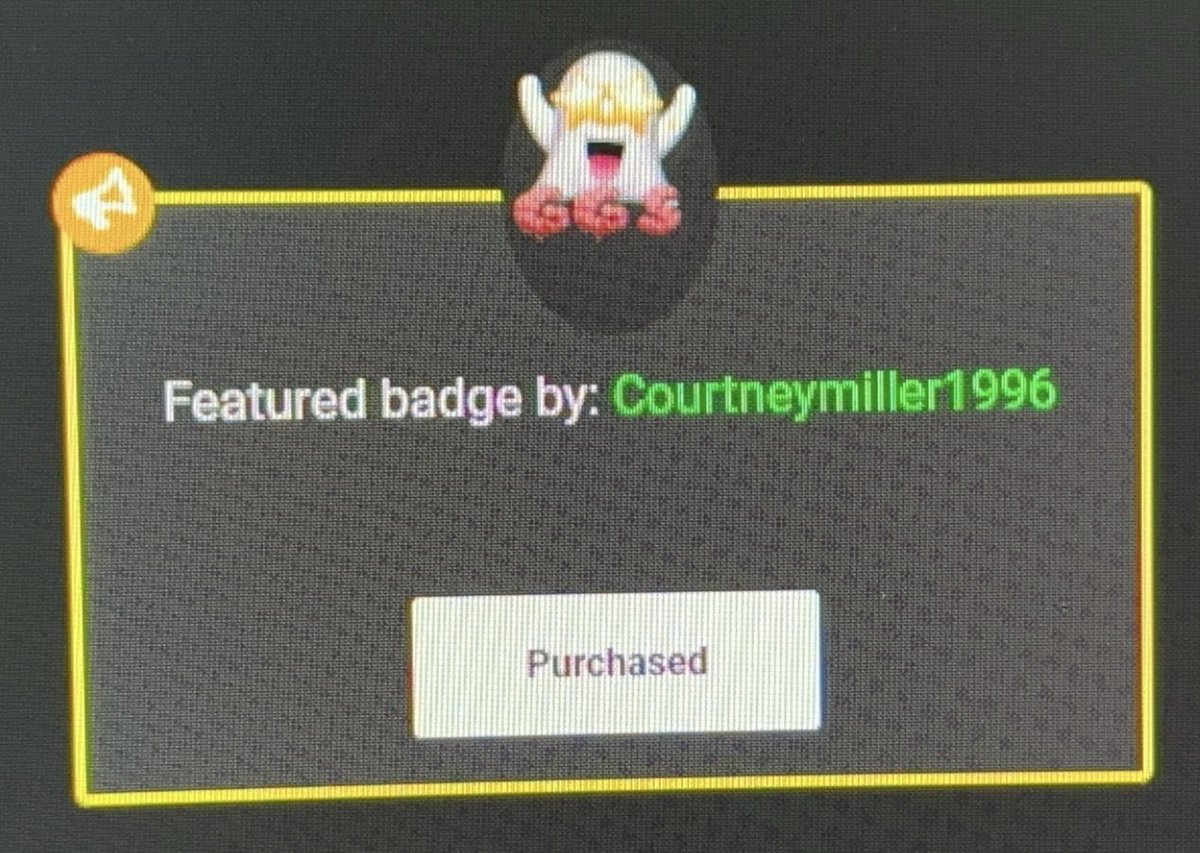 The ghost badge is featured on GGs.TV shop! 🫶🫶

<a href="/GGsTV_/">GGs</a> <a href="/GGsOnlyHype/">GGs.Tv | #GGsOnly</a>