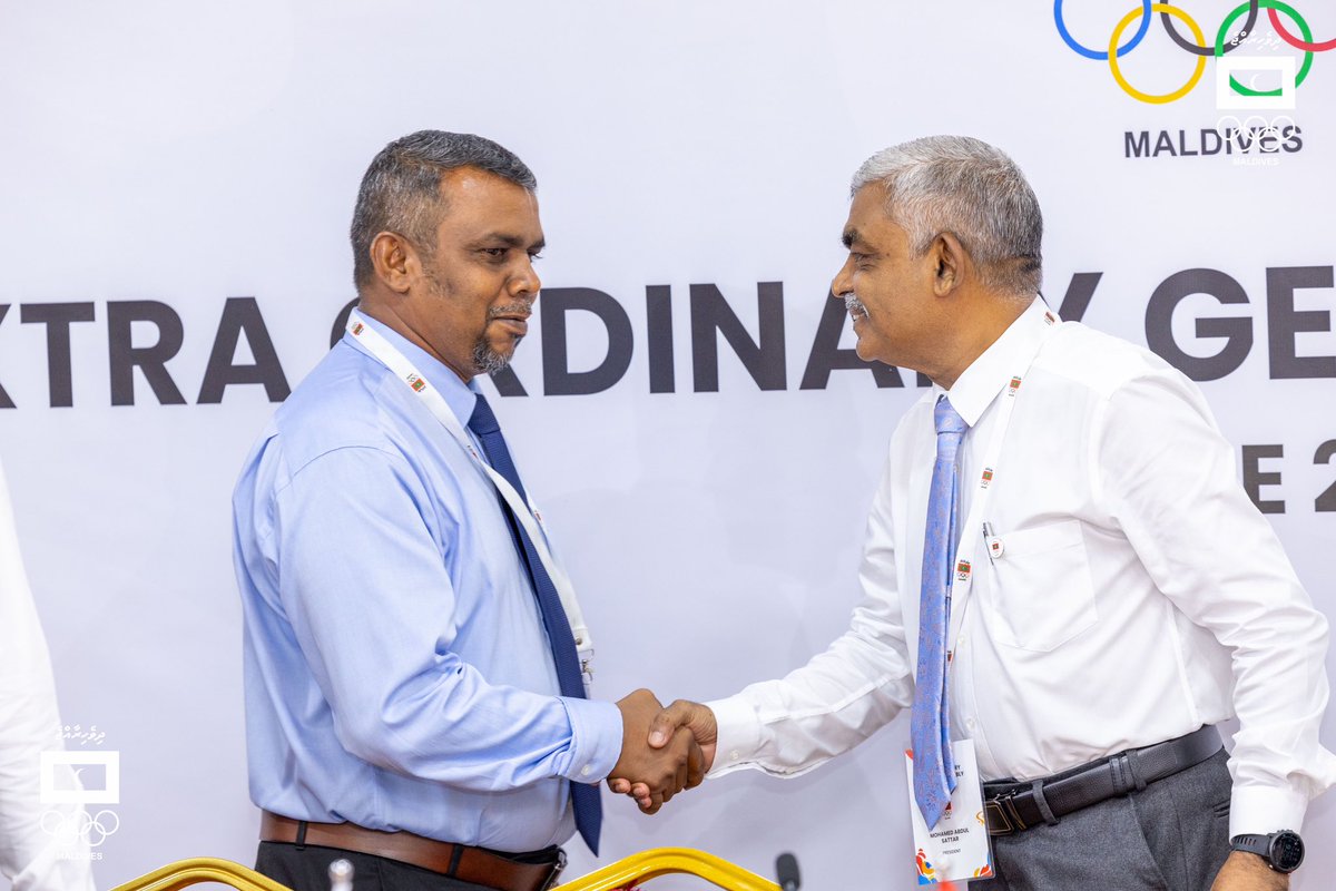 Maldives Olympic Committee tweet media