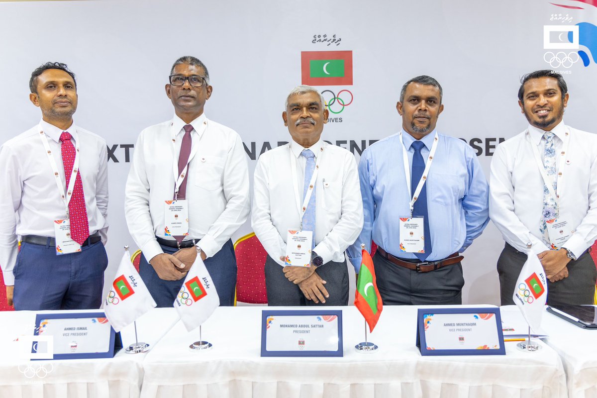 Maldives Olympic Committee tweet media