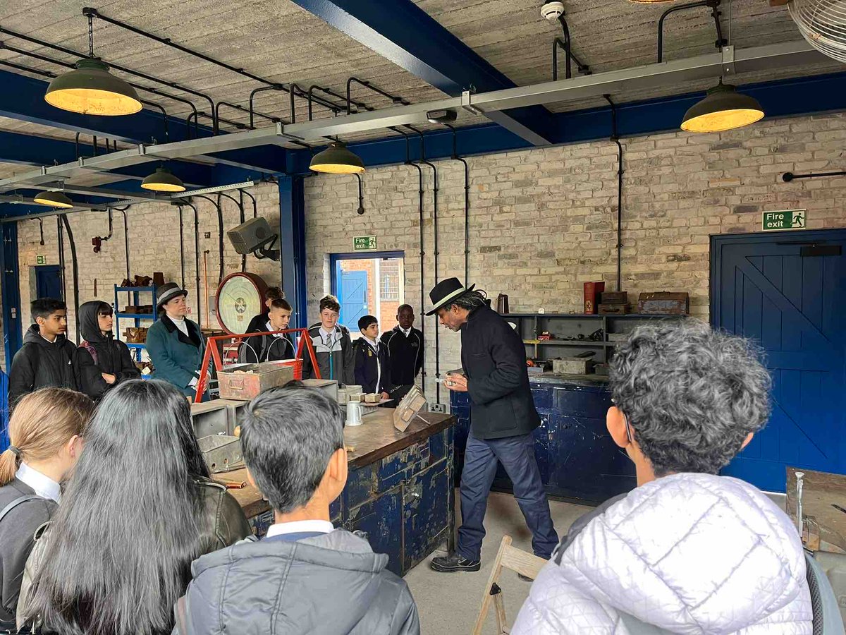 TheRoundhillAc's tweet photo. Last week Year 8 students enjoyed a day living in the past at the Black Country Living Museum. Students experienced sights, sounds and smells as they explored one of the very first industrialised landscapes in Britain! https://t.co/jhO10DImlw