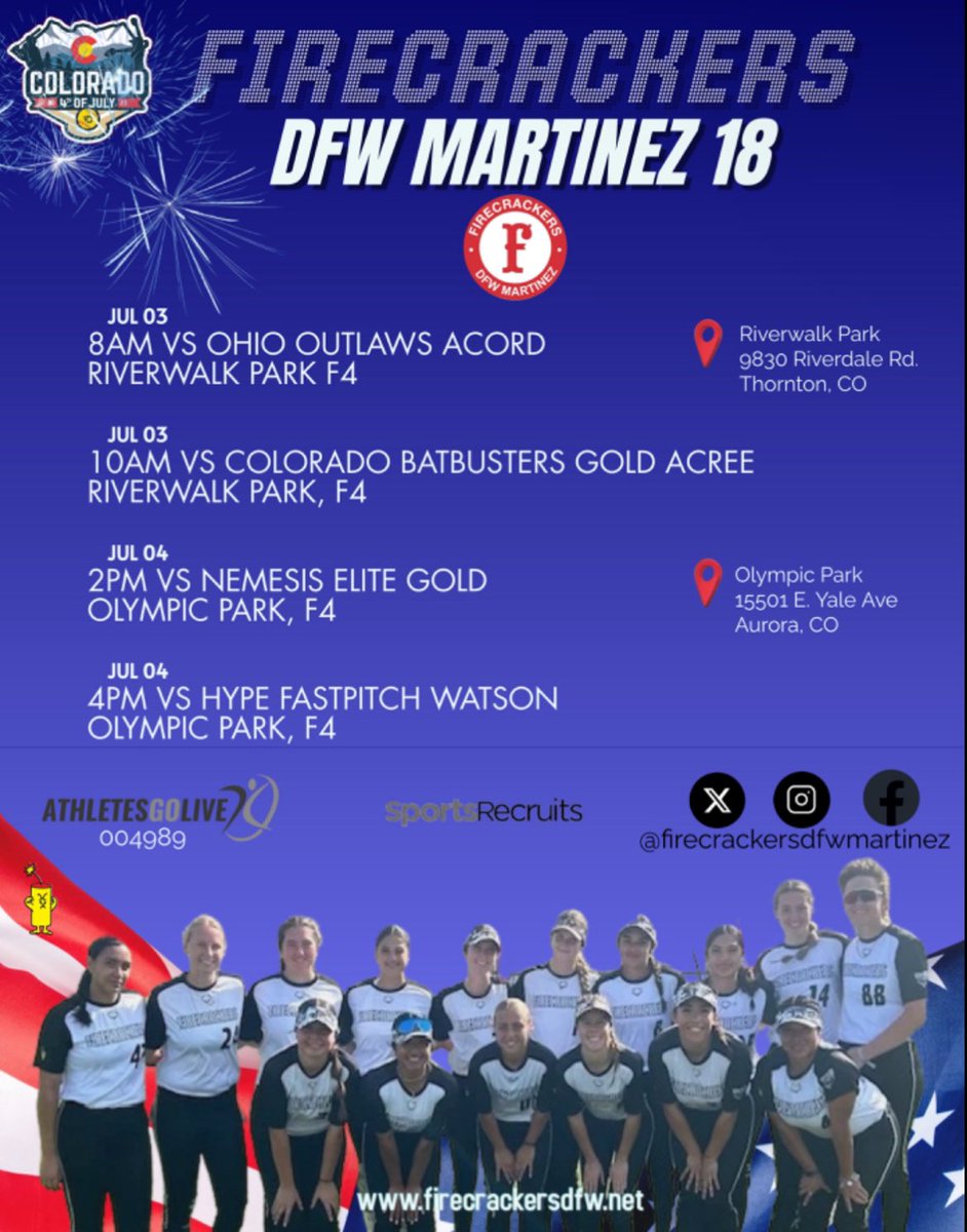 We are ready to make some noise this upcoming week in Colorado! Let’s go FC!