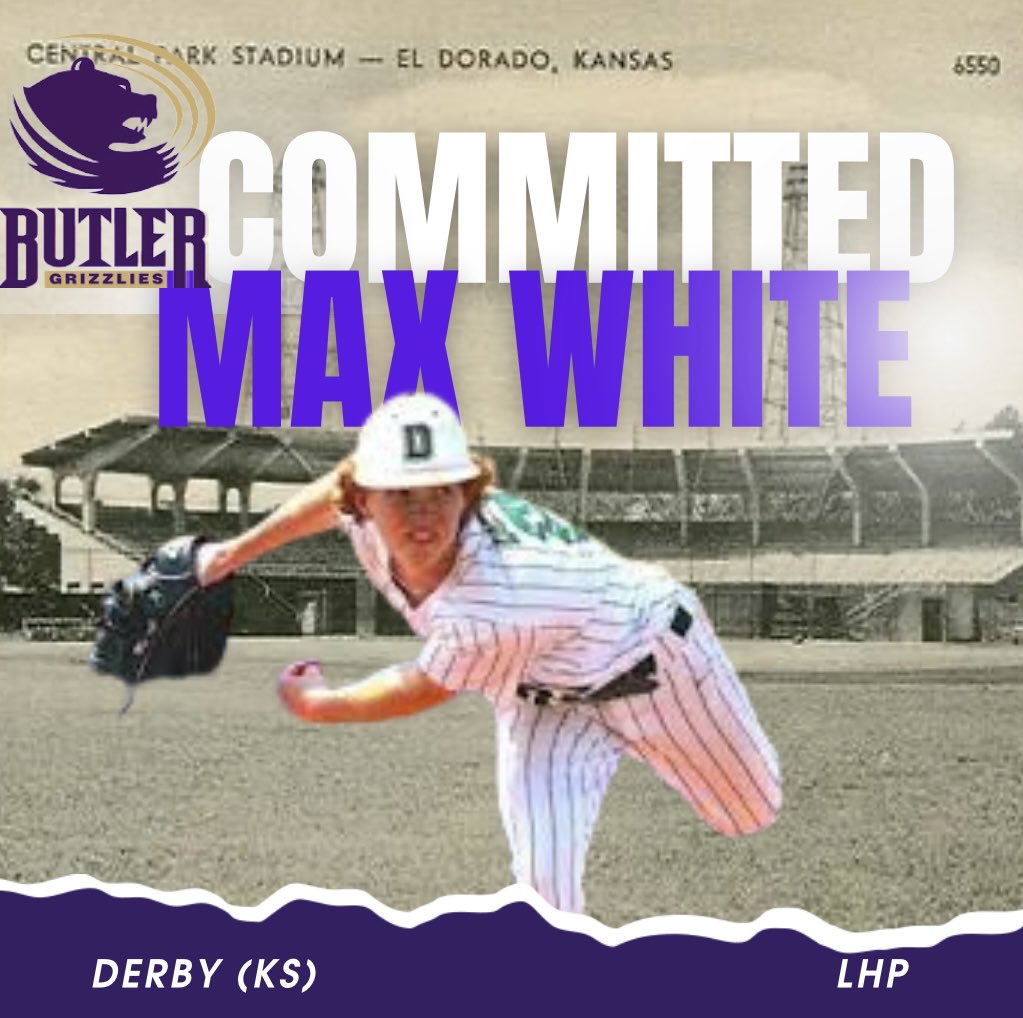Congratulations to Max White (2024) on his commitment to Butler CC!  

#FlyersFamily is proud of you! 
Go be great.