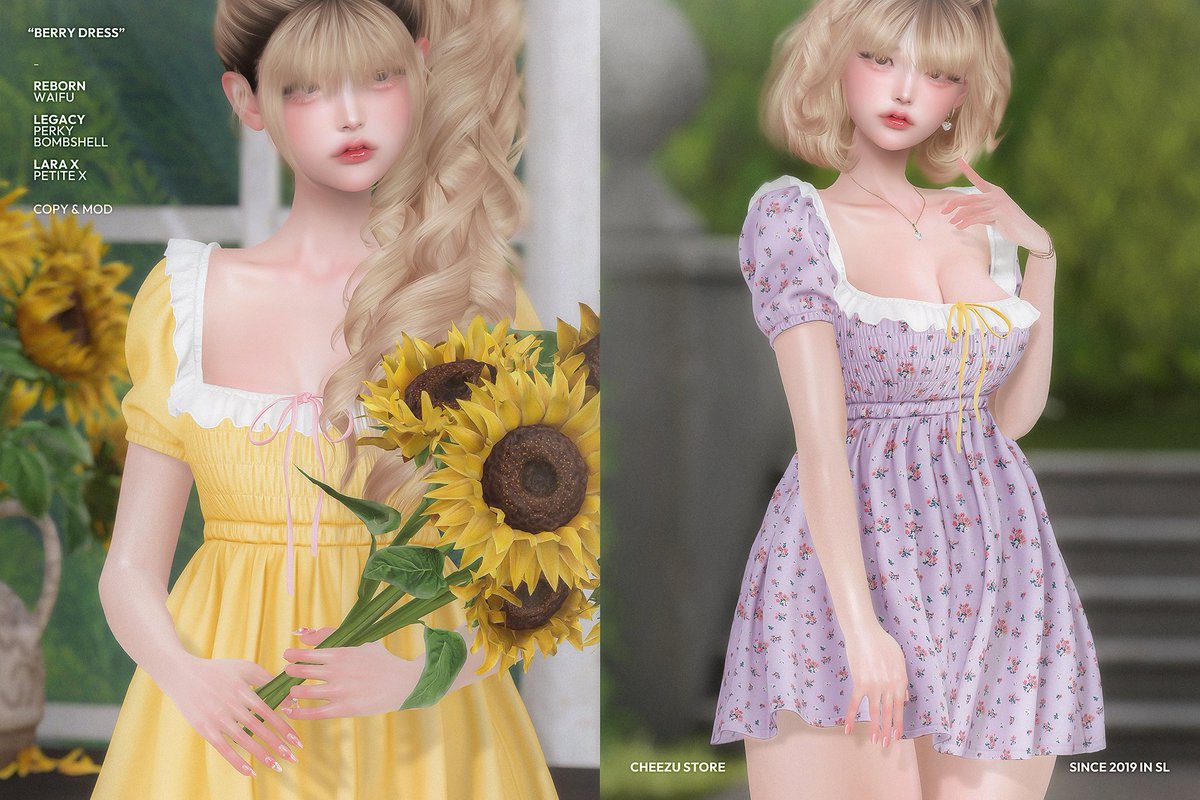 cheezu. berry dress 

new release at The Fifty
♡ maps.secondlife.com/secondlife/The…
more info 
♡ flic.kr/p/2pZqyz3
