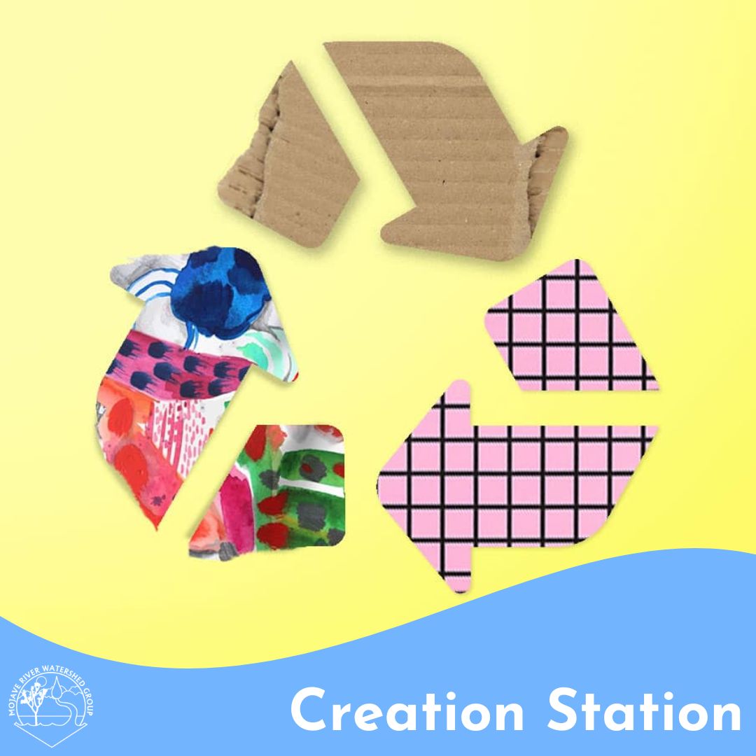 MojaveRiver's tweet photo. 🎨 The Creation Station is back and better than ever with not one, but TWELVE eco-friendly crafts for families to do together.  It helps reduce pollution caused by the extraction and processing of materials. Click the link below to learn more. 
https://t.co/js7MlK5T7v https://t.co/0zqaqHKnbS