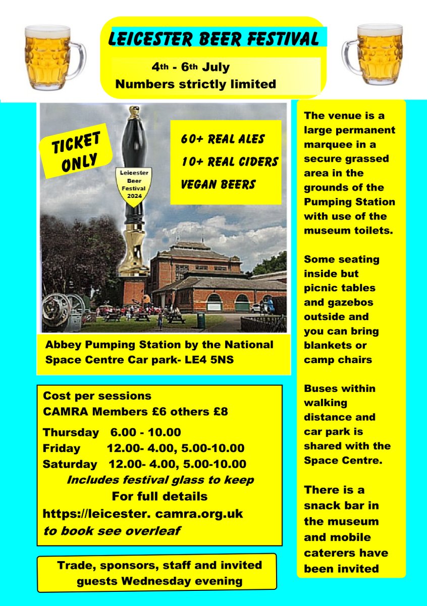 Leicester CAMRA tweet media