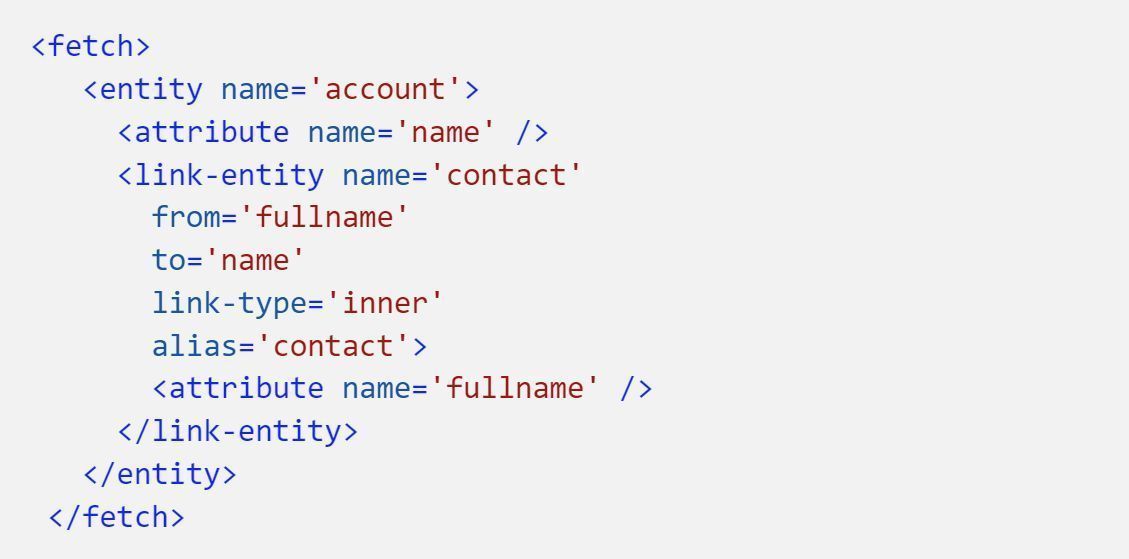 michelcarlo's tweet image. Link-entity with No Relationship???👀

When using Link-Entity to join #Dataverse tables in #FetchXML, it&apos;s possible to the &apos;from&apos; and &apos;to&apos; attributes using columns that aren&apos;t part of a defined relationship

🔗Details: learn.microsoft.com/en-us/power-ap… #PowerPlatform  #PowerApps