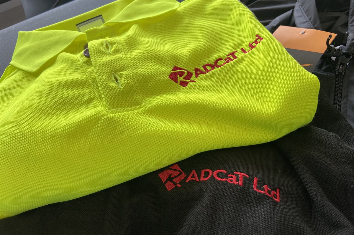 Adding a little branding to your workwear can make all the difference… this week we helped <a href="/RADCaTLtd/">RADCaT</a> who wanted to add a professional touch to their team polos. 

Why not chat to us today about our branded workwear options? #branding #wigan