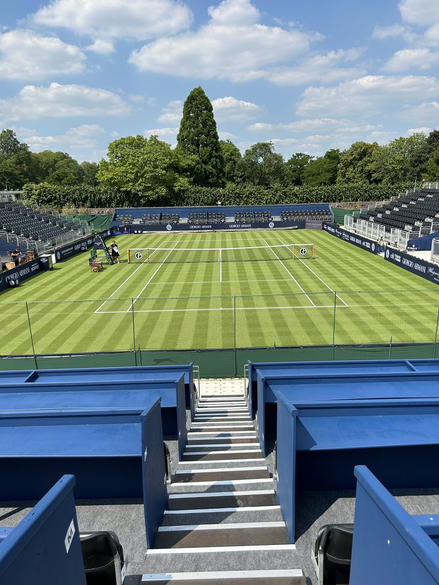 Michael Crew (@michaelc142) on Twitter photo First day <a href="/Tennis_Classic/">Giorgio Armani Tennis Classic</a>. Team have done amazing to get the court in top condition once again! ๐พ First day <a href="/Tennis_Classic/">Giorgio Armani Tennis Classic</a>. Team have done amazing to get the court in top condition once again! ๐พ