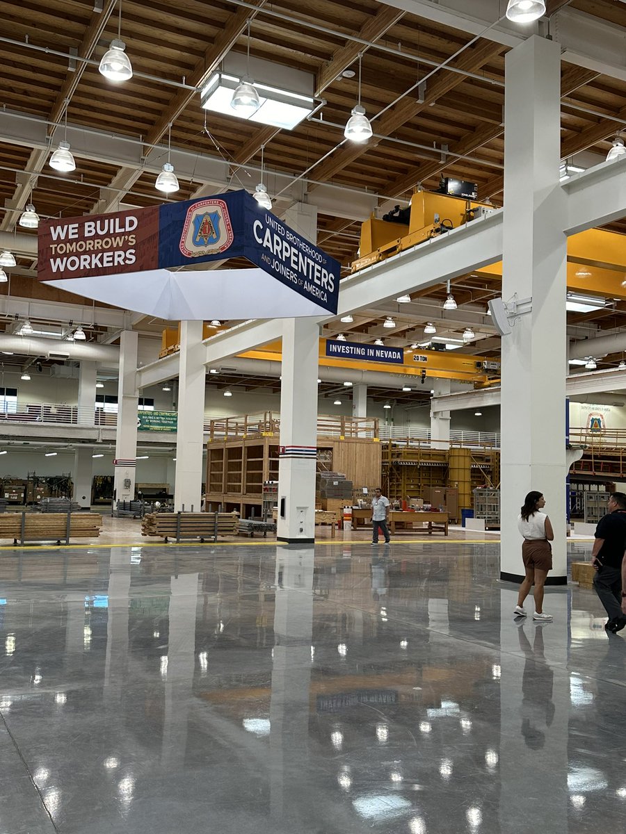 davidmiyashiro's tweet photo. Americans voice strong support for skilled trades education… Exploring solutions at Carpenters International Training Center with @harborfreight @BendableLabs Leadership Lab for @CityofElCajon @CajonValleyUSD https://t.co/sqEorfOw0e