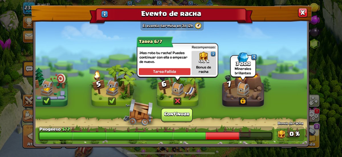 bryan_m_h's tweet photo. @ClashofClans Apreciate i have the same problem but with de day 6 i completed 3 100% destruction when i have to make 95 and still didn’t work https://t.co/NtjkozDXF3