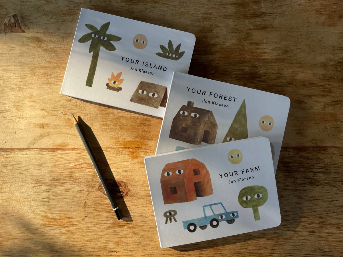 A series of original board books from Jon Klassen! We cant wait for these! #coverreveal

#books #boardbooks #childrensbooks #bookish