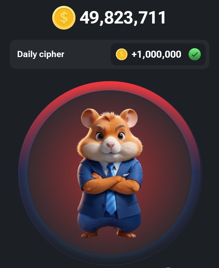 dyelixir's tweet photo. #HAMSTERKOMBAT Morse Code Daily Cipher

F: • • - •
O: - - -
M: - -
O: - - -

#HamsterKombat #crypto https://t.co/1wbKMSUmqV