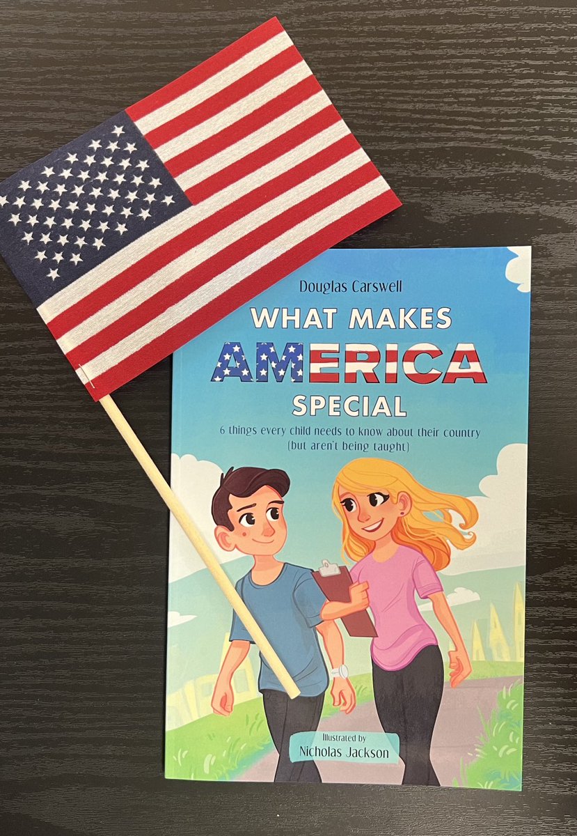 DouglasCarswell's tweet photo. We’ve started to ship! Order your copy https://t.co/265DnWhFkm #FREEflag 🇺🇸 https://t.co/R7hGcrPJie