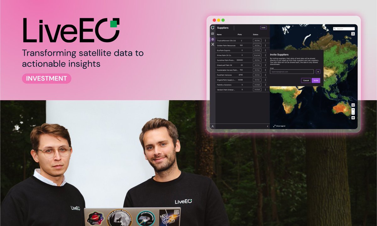 NordicNinjaVC (@nordicninjavc) on Twitter photo We're excited to lead <a href="/LiveEO_space/">LiveEO</a>’s €25M Series B funding round together with DTCF. The funds will be used to scale AI-powered satellite data for actionable insights to help critical infrastructure operators manage climate risks. LiveEO is also our first investment in Germany. We're excited to lead <a href="/LiveEO_space/">LiveEO</a>’s €25M Series B funding round together with DTCF. The funds will be used to scale AI-powered satellite data for actionable insights to help critical infrastructure operators manage climate risks. LiveEO is also our first investment in Germany.