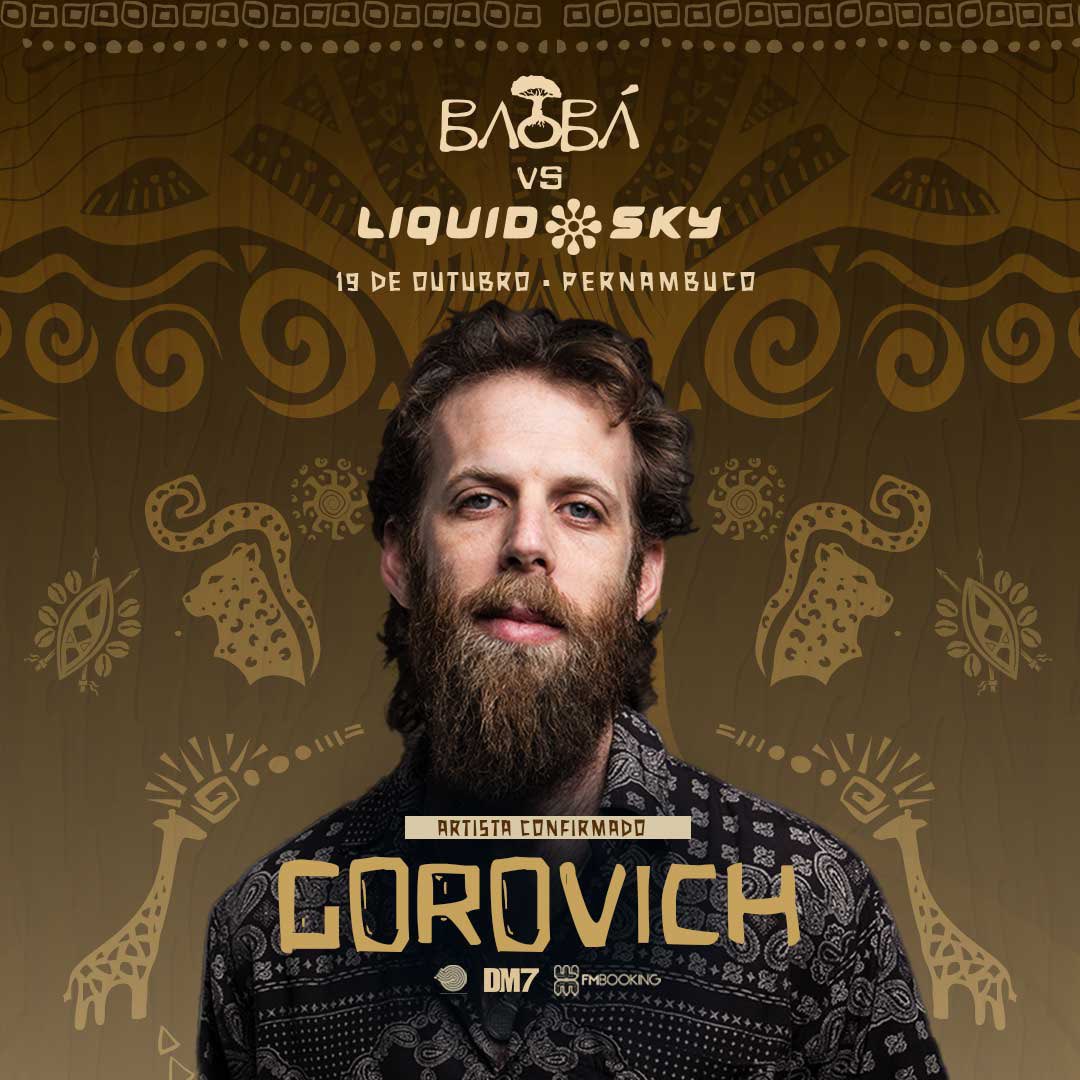 liquideliquid's tweet photo. atrasado por aqui, mas segue a 2ª atração confirmada: GOROVICH 🧙🏻‍♂️ https://t.co/tOz559Iq58