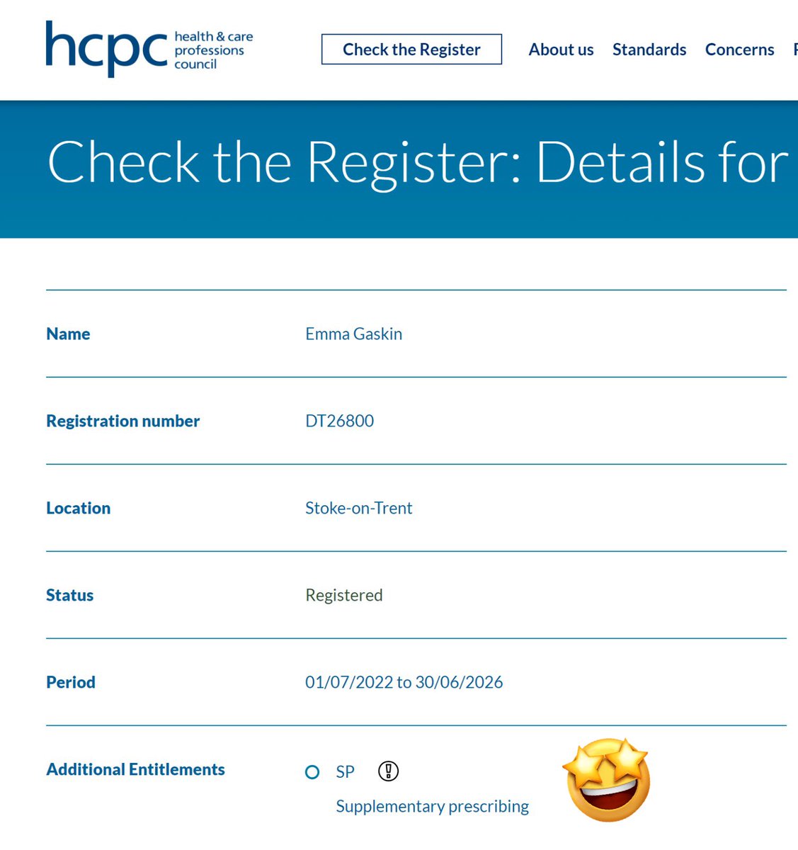 Emma Gaskin RD tweet media