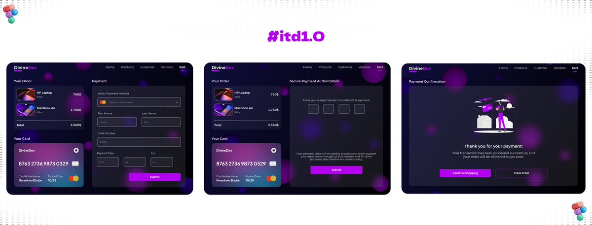 DivineUiX's tweet photo. Hiii, my name is Ebubechukwu Divine and here is my submission for the #ithinkdesign challenge #itd1.0  @Ola_tunjl @Babanlar_  🫡 💻 

#design #UI #UX #Designchallenge #UiDesign https://t.co/z2mb3ggdDD
