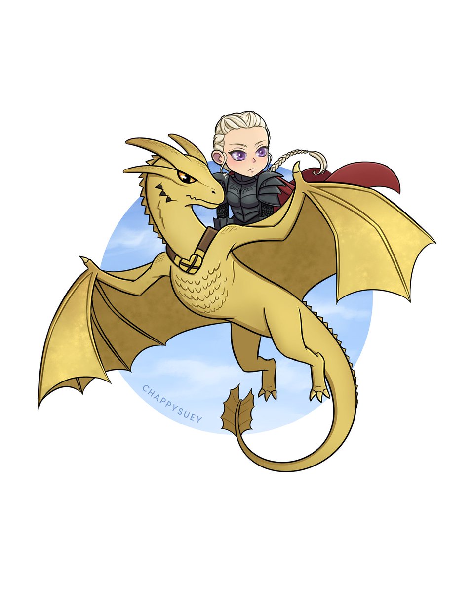 chappysuey's tweet photo. Dragonriders 

Rhaenyra &amp; Syrax, Daemon &amp; Caraxes, Aemond &amp; Vhagar, Aegon &amp; Sunfyre 

#hotd #asoiaf https://t.co/837Tx92Zlj