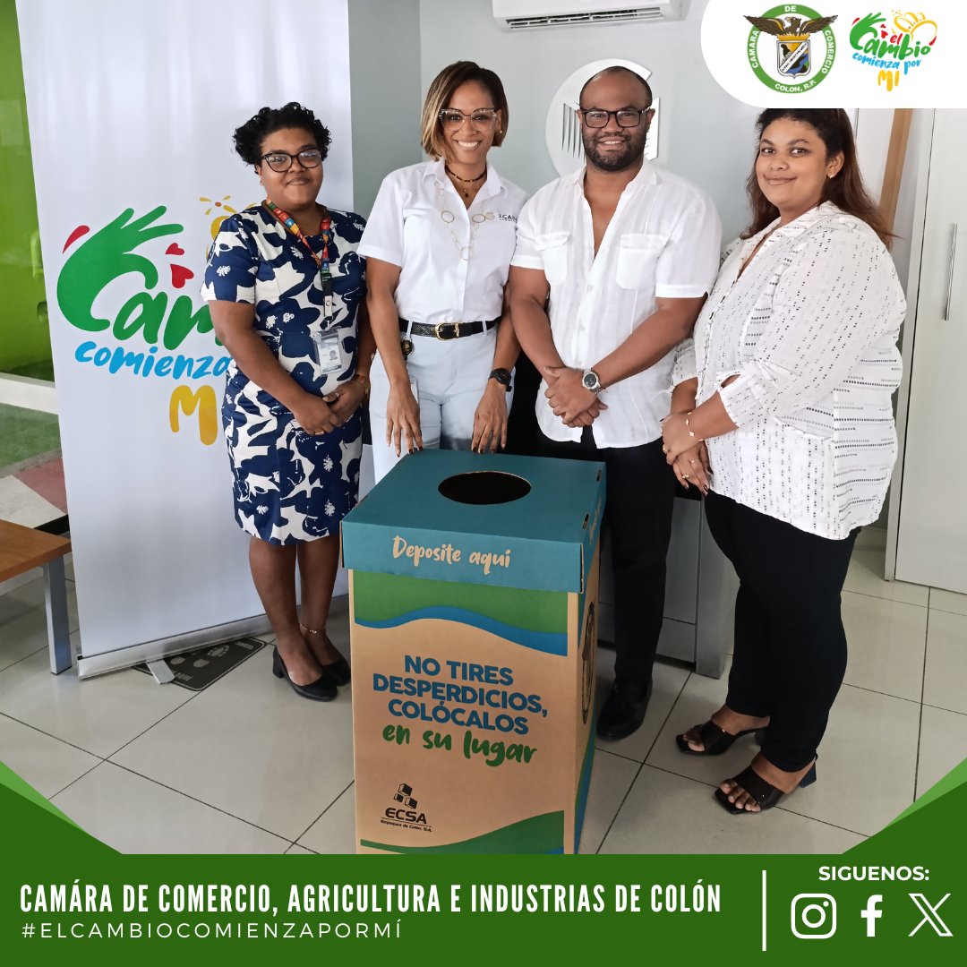 🌿 Entrega de Envases de Reciclaje a nuestro socio activo @jcainlogistics 🌿

Estamos emocionados de compartir que hoy hemos entregado envases de reciclaje a la empresa @jcainlogistics como parte de nuestro proyecto "El Cambio Comienza Por Mí". ♻️