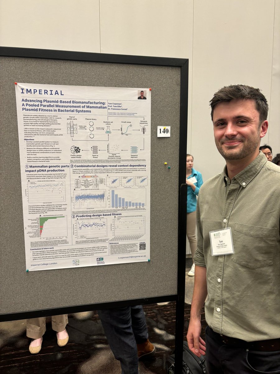 Another great poster session at #SEED2024 - proud of Ally, Stacey and Tom  for chatting about their work for well over an hour to many interested people.