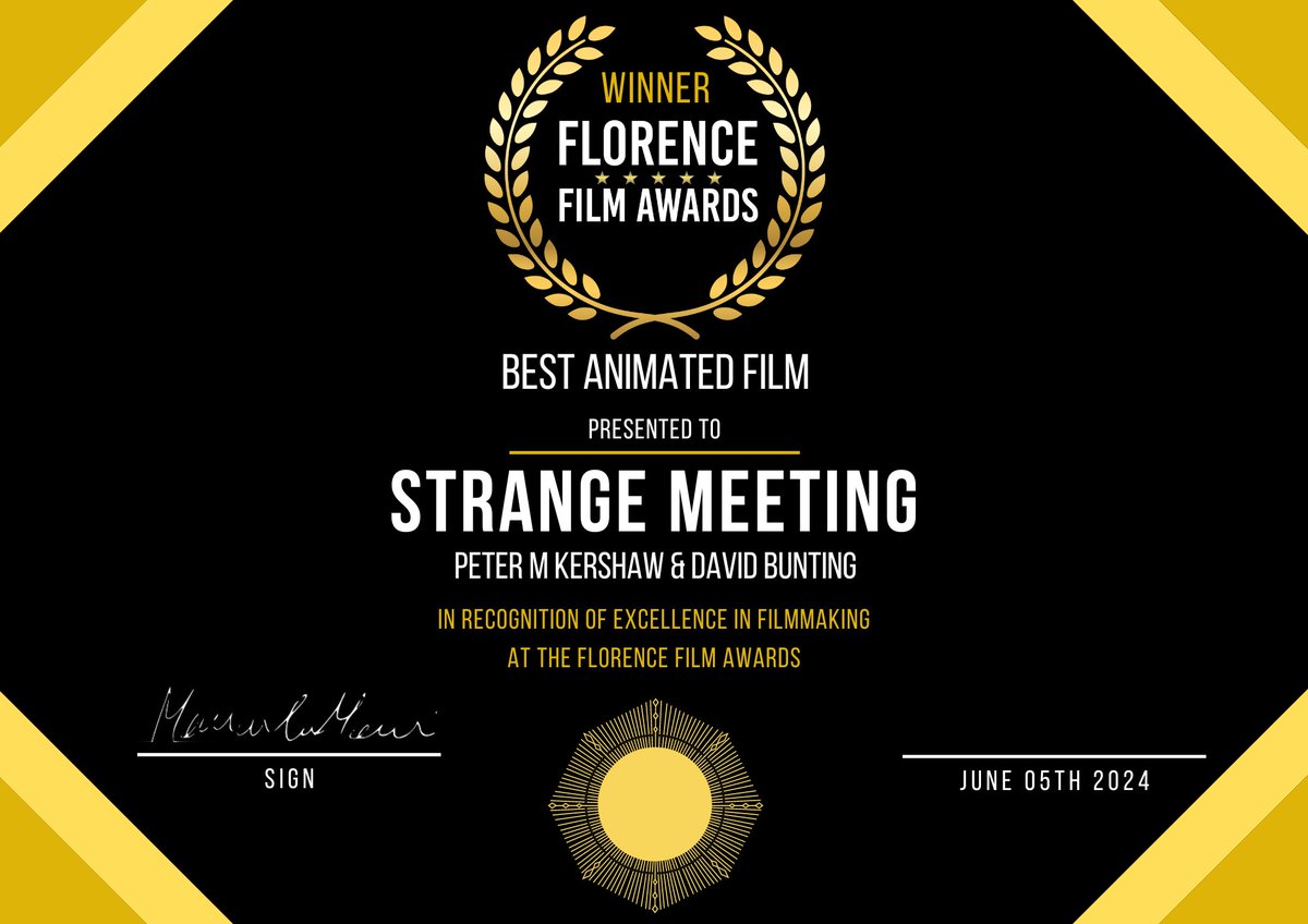 Amazing to see this animated sequence from Peter M Kershaw's film Wilfred, still screening and winning awards! Congratulations to <a href="/duchyfilms/">Peter M. Kershaw</a>  and all the cast and crew. Special mention to Michael McGrath who created the film's evocative pastel backgrounds.