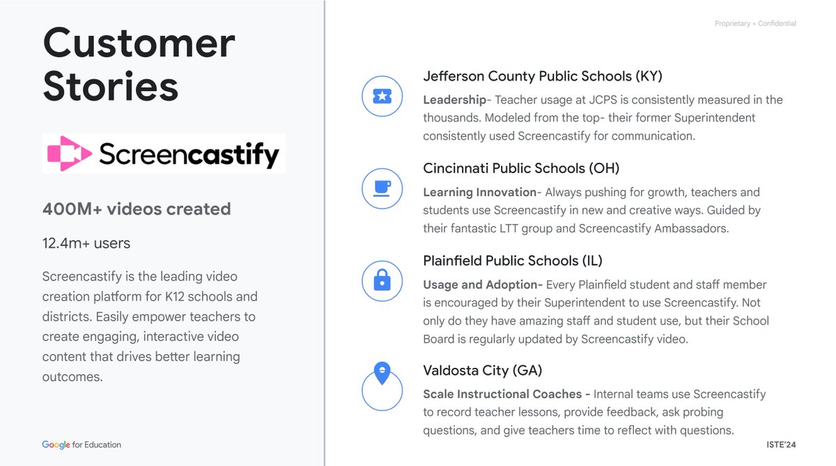 Debra (Crawford) Fricke (@debralcrawford) on Twitter photo 💪Let's get it <a href="/IamCPS/">I Am CPS</a>! So grateful for our partnerships w/ <a href="/Screencastify/">Screencastify 🎬</a> + <a href="/GoogleForEdu/">Google for Education</a> ❤ and absolutely thrilled to get a 📣 shout-out at #ISTELive for the awesome work of our educators and #CPSLTT staff. We do it because we're "Here for Kids" <a href="/MurphysShauna/">Shauna Murphy</a>! 💪Let's get it <a href="/IamCPS/">I Am CPS</a>! So grateful for our partnerships w/ <a href="/Screencastify/">Screencastify 🎬</a> + <a href="/GoogleForEdu/">Google for Education</a> ❤ and absolutely thrilled to get a 📣 shout-out at #ISTELive for the awesome work of our educators and #CPSLTT staff. We do it because we're "Here for Kids" <a href="/MurphysShauna/">Shauna Murphy</a>!
