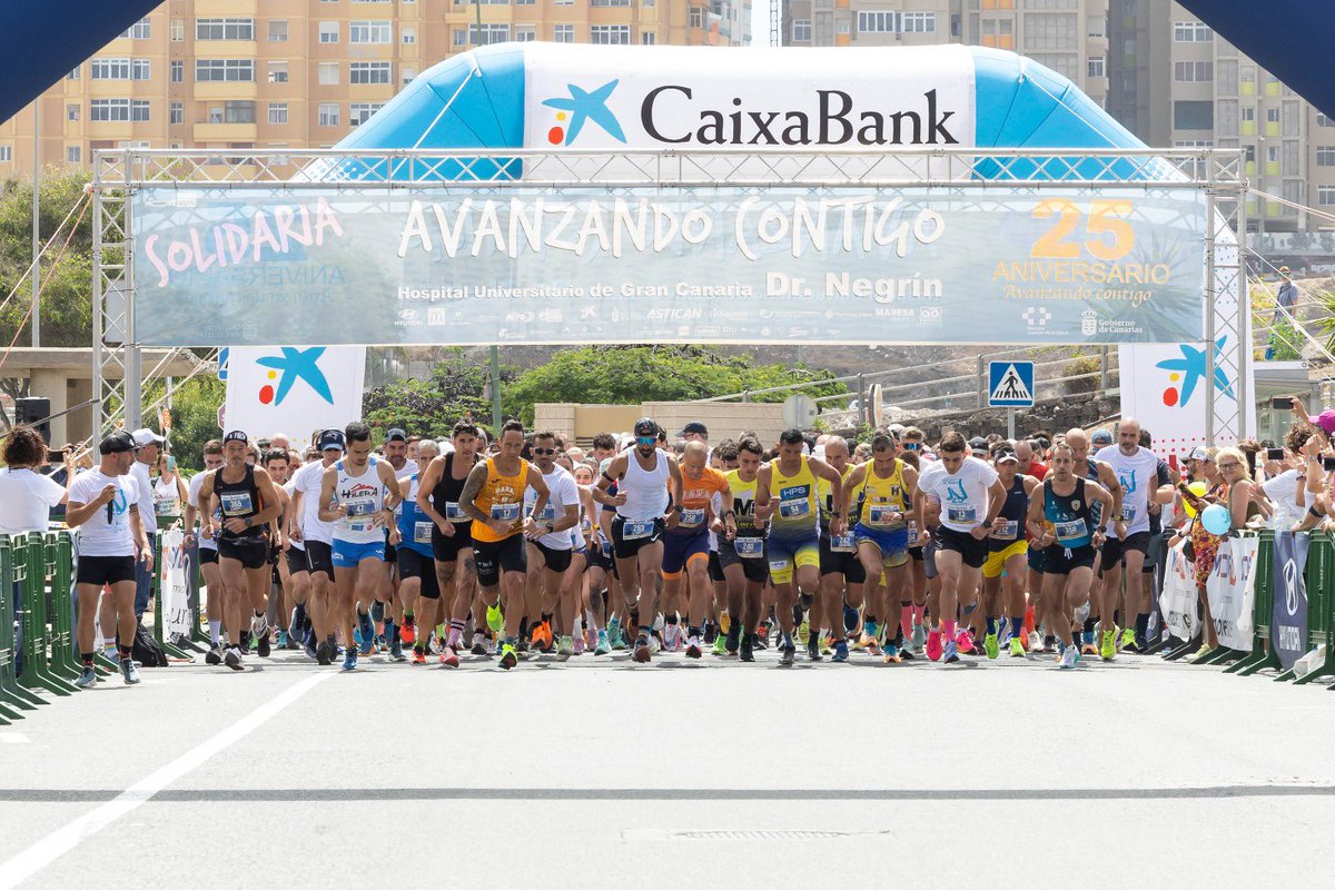 Es un orgullo poder participar activamente en el programa del 25 aniversario del Hospital universitario de Gran Canaria Dr Negrín y en la organización de la caminata y carrera solidaria. Acto deportivo que reportará beneficios económicos a todas las asociaciones de pacientes.