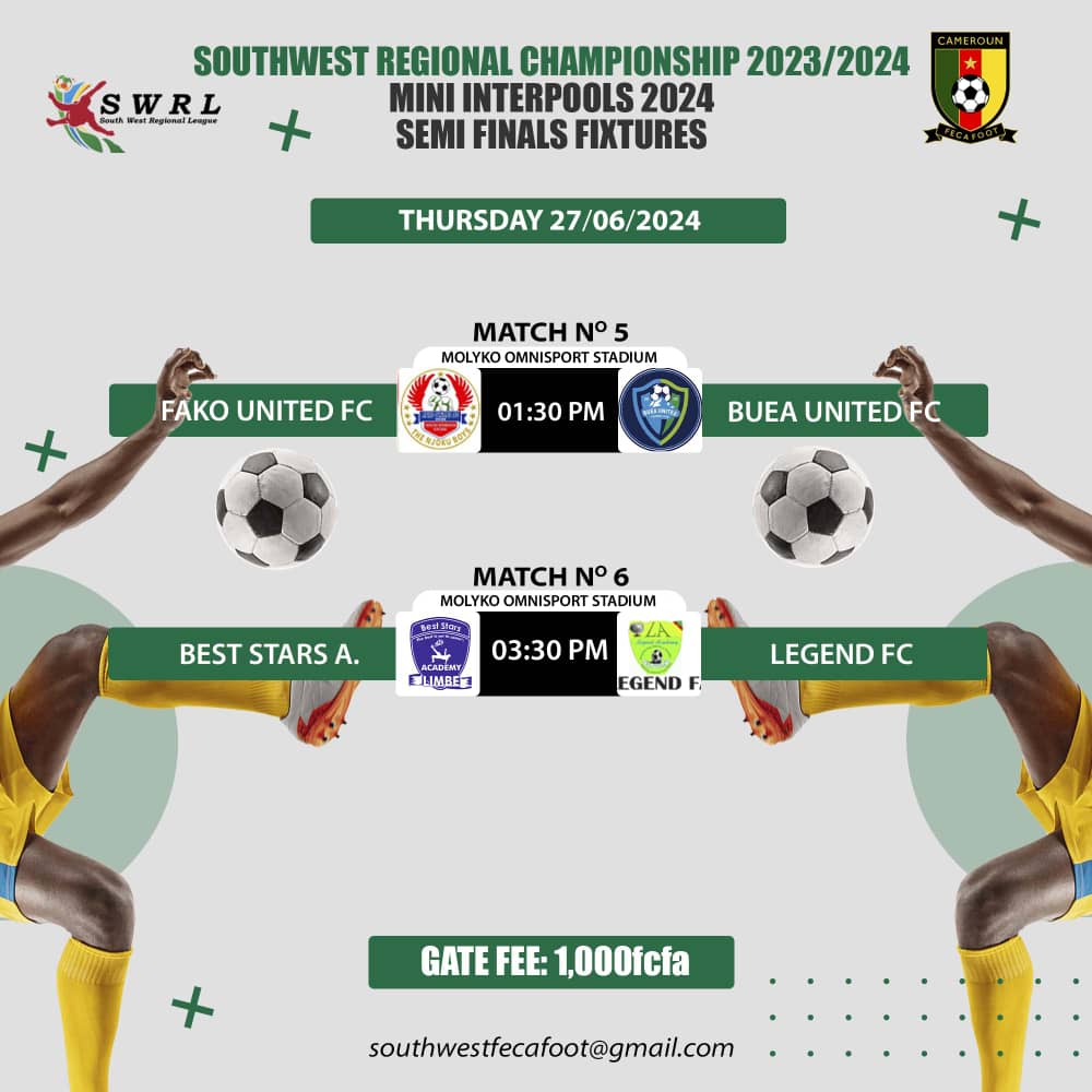 South West Regional League 🇨🇲 tweet media