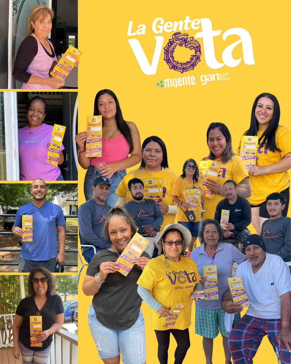 Attention, Georgia voters! 🗳️ The deadline to register for the general elections is October 7th. Register now and be part of the change! Need more info or have questions? Call us!
770-457-5232 📞 #Vote2024 #GAN #LaGenteVota #TuVotoCuenta #GeorgiaVote #GeorgiaVotes #votevotevote