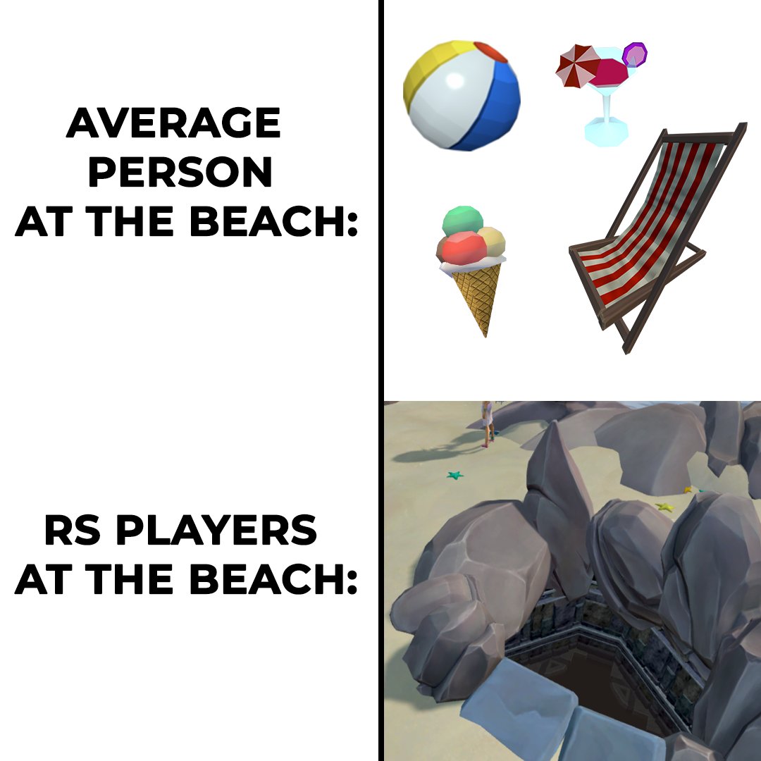RuneScape's tweet photo. One of the most underrated travel destinations this summer...🕳️ https://t.co/EoT0rMlN0v