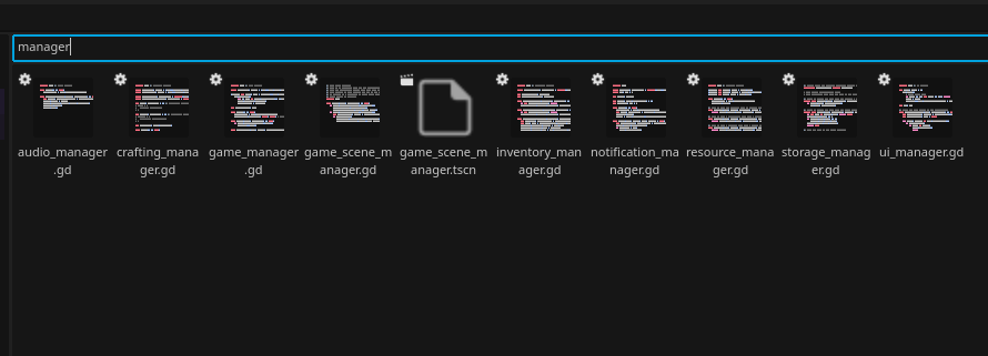 sometimes gamedev is just creating more managers