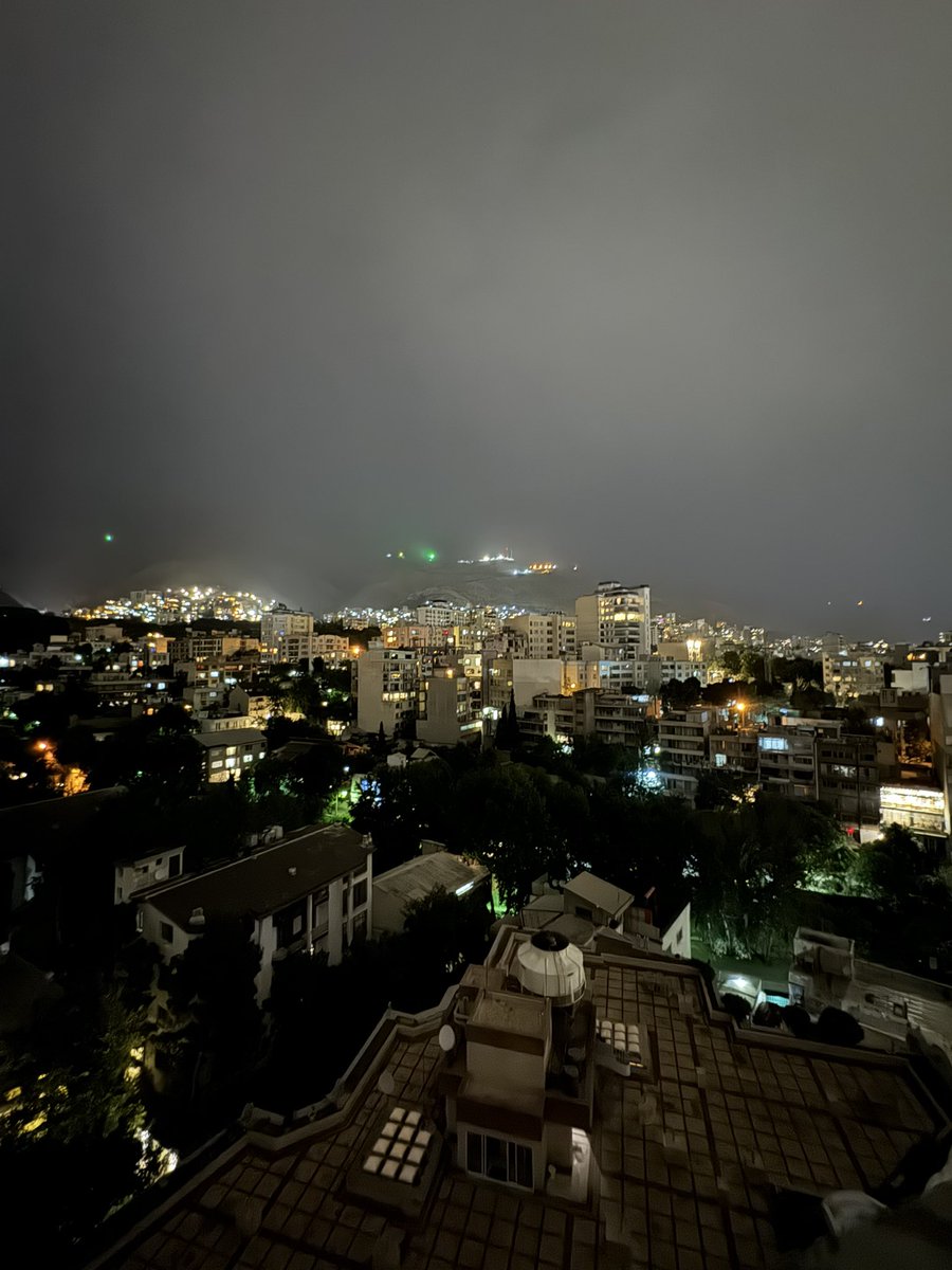 The rain and the lights.