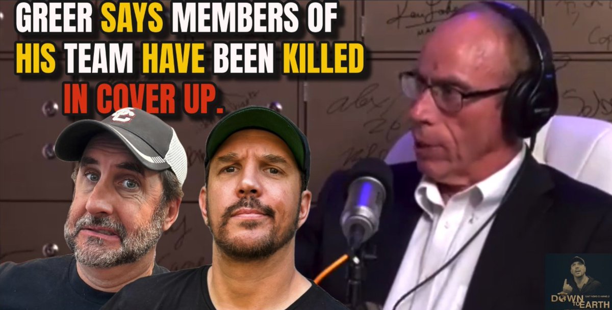 Pavel Ibarra Meda (@pavelibarrameda) on Twitter photo It's time for a new #UAPTuesday show on the #DownToEarth channel. The <a href="/BigThingShow/">TheKristianHarloffShow</a>'s <a href="/KristianHarloff/">Kristian Harloff</a> and <a href="/ReillyAround/">Mark E Reilly</a> discuss the explosive interview <a href="/PBDsPodcast/">PBD Podcast</a> had with <a href="/DrStevenGreer/">Dr. Steven Greer</a>, the #NazcaMummies news, and much, much more! Join us! 🛸👽 #UFOTwitter #UFOx #UAPTwitter It's time for a new #UAPTuesday show on the #DownToEarth channel. The <a href="/BigThingShow/">TheKristianHarloffShow</a>'s <a href="/KristianHarloff/">Kristian Harloff</a> and <a href="/ReillyAround/">Mark E Reilly</a> discuss the explosive interview <a href="/PBDsPodcast/">PBD Podcast</a> had with <a href="/DrStevenGreer/">Dr. Steven Greer</a>, the #NazcaMummies news, and much, much more! Join us! 🛸👽 #UFOTwitter #UFOx #UAPTwitter