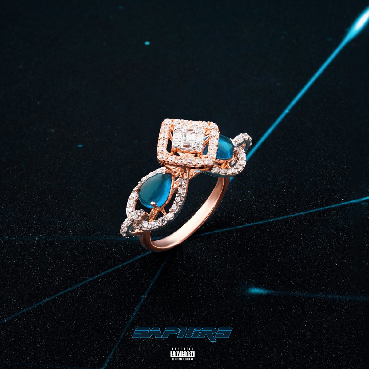 Beta_11_'s tweet photo. Nouveau son, "SAPHIRS", à 00h00 sur toutes les plateformes 🪤💎🌀...

#cover #artwork #release #song #newsong #music #rap #rapfr #rapfrancais #ring #saphir #saphire #jewel #bijoux #diamond #gold #dark #egotrip #spotify #deezer #applemusic #amazonmusic #youtubemusic #soundcloud https://t.co/P8WwKMs8Ci