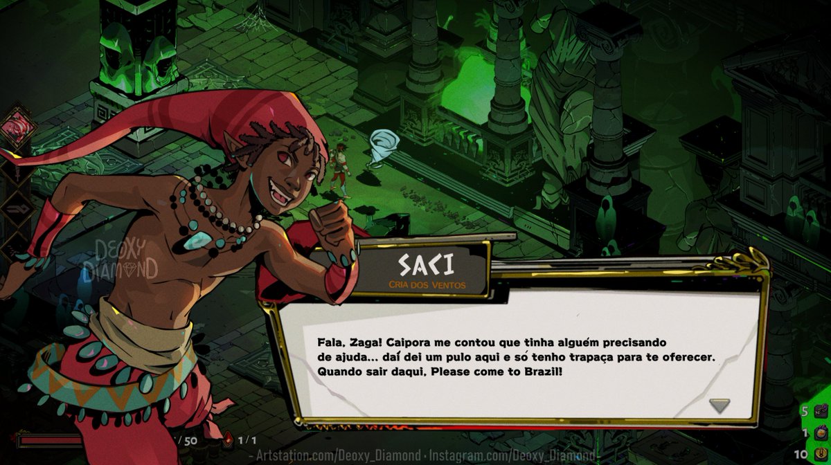 Meu Saci mas dessa vez no Hades