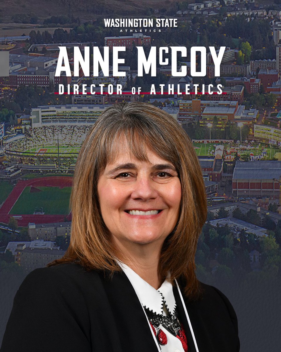 A huge Cougar congratulations to Anne McCoy as our new Athletics Director! Her experience and dedication to WSU Athletics are a winning combination to the success of WSU.

📰 rb.gy/3p19il

#GoCougs
