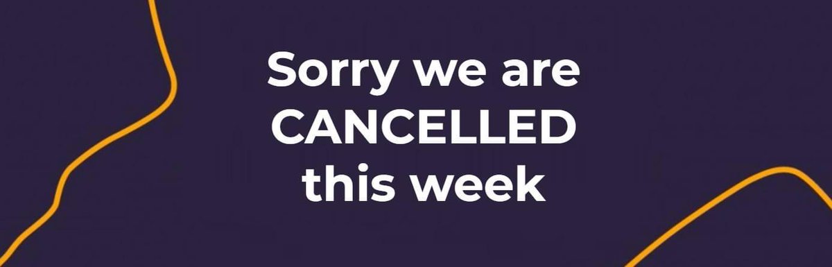 A reminder that we are CANCELLED this Saturday 29 June as Guilfest 🎸 is taking place in Stoke Park. We hope you enjoy some tourism and look forward to seeing you next week! 😃