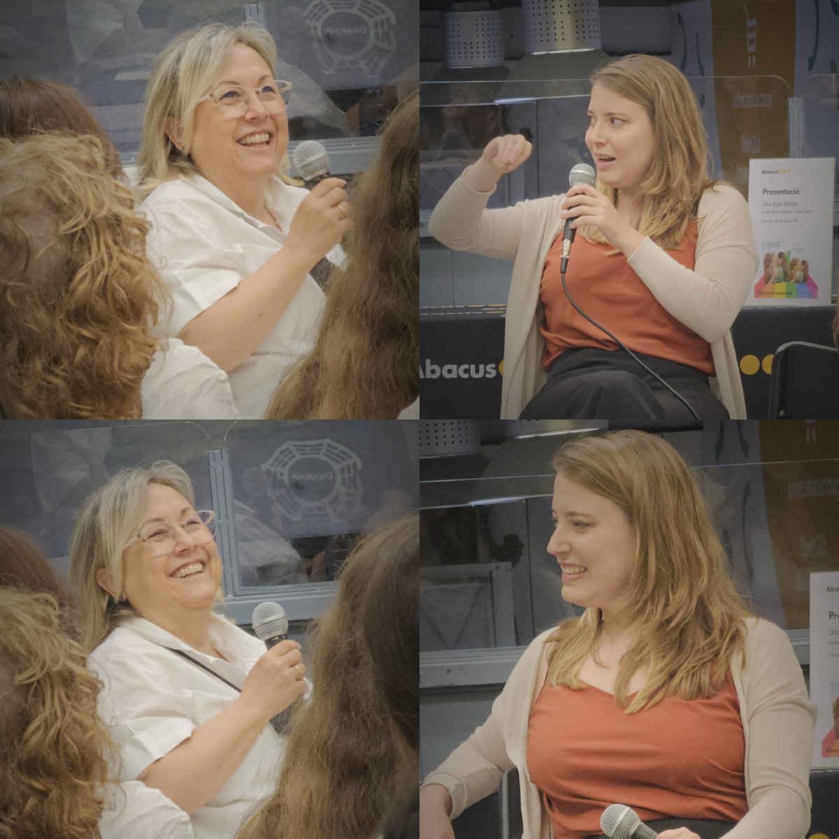 Presentació del llibre Una llum tímida a l'Abacus ❤️‍🩹