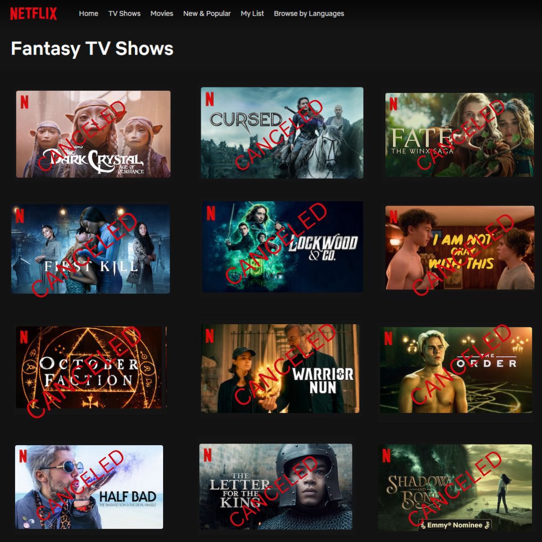 FateTheWinxSa12's tweet image. fantasy shows cancelled... just one word: steal (they robbed us) 😤

#SaveFateTheWinxSaga