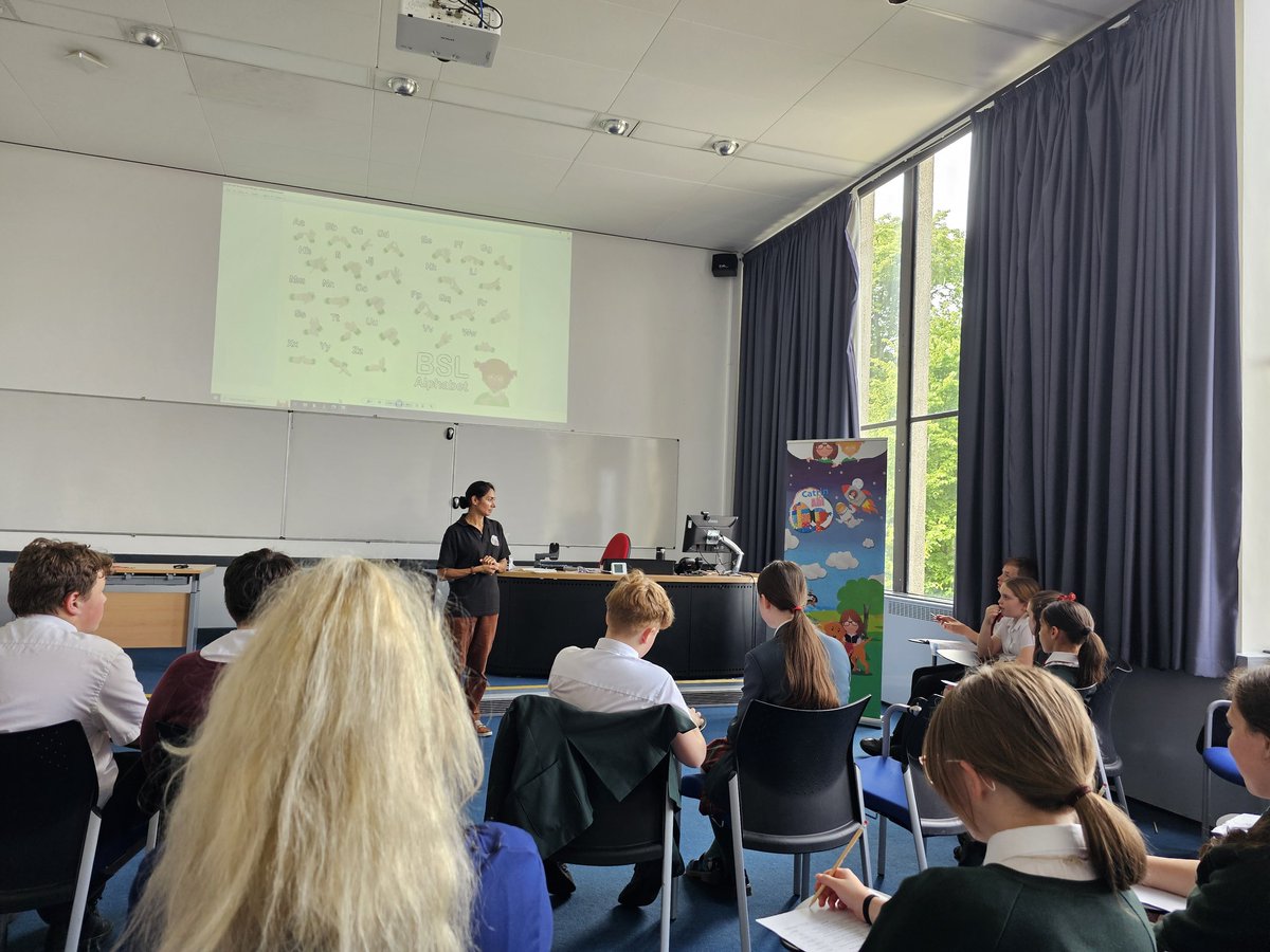 Señora Adams (@senora_adam5) on Twitter photo BSL to finish the day! Wonderful session from <a href="/SignSightSound1/">COS</a> - our <a href="/StBrigidsSch/">St. Brigid's School, Denbigh</a> students learnt so much <a href="/BangorUni/">Bangor University</a> <a href="/BangorModLangs/">Bangor University Modern Languages & Cultures</a> <a href="/r_chapela/">Rubén Chapela</a> BSL to finish the day! Wonderful session from <a href="/SignSightSound1/">COS</a> - our <a href="/StBrigidsSch/">St. Brigid's School, Denbigh</a> students learnt so much <a href="/BangorUni/">Bangor University</a> <a href="/BangorModLangs/">Bangor University Modern Languages & Cultures</a> <a href="/r_chapela/">Rubén Chapela</a>