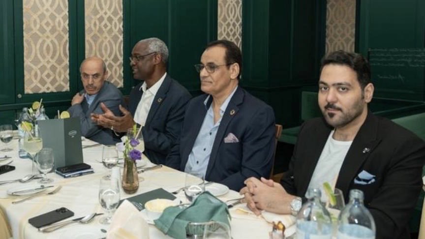 Honored to be invited to #Vienna meetings of the Arab Coordination Group and the <a href="/TheOPECFund/">The OPEC Fund for International Development</a> Development Forum and to meet with Ministers and CEOs of Arab Fund. 

All getting ready for <a href="/UNCCD/">UN Land and Drought</a> #RiyadhCOP16 in December