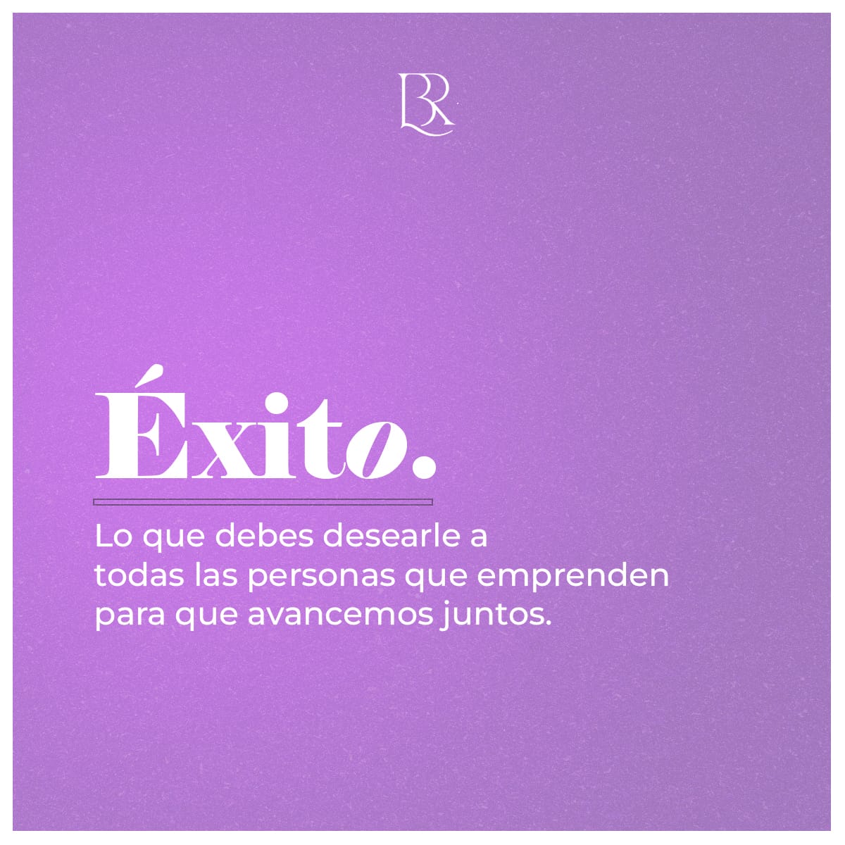 El éxito no llega de casualidad es resultado de intentarlo una y otra vez, de aprender de los errores, ser perseverante y encontrar lo que nos apasiona. 

No siempre es fácil, pero ayuda impulsarnos entre todas y todos. 

A ti, ¿qué te mantiene motivado?