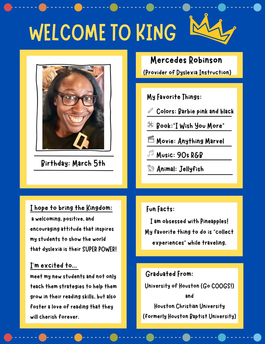 RKELions's tweet photo. We have another new staff member! Everyone welcome Ms. Robinson to the Kingdom! 👑 https://t.co/0rRGgVe9yh