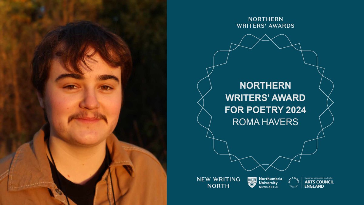 NewWritingNorth's tweet image. .@amoRbackwards also wins a Northern Writers' Award for Poetry.

"It means a huge amount to me to be recognised in this way. This has arrived at just the right time for me, as the pressures of full time work have really impacted my ability to write."

#NorthernWritersAwards